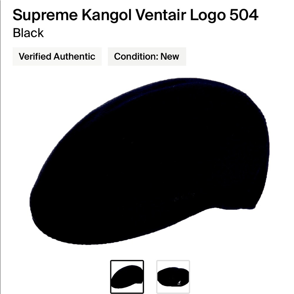 SUPREME X KANGOL TROPIC VENTAIR LOGO 504